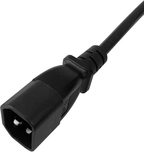 UPS Server Y Splitter C14 to 4 x C13 Power Adapter Cable Cord 30cm in Kuwait