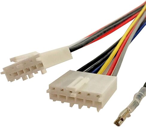 WSDMAVIS 1 Pcs ATX to at Power Supply Adapter 20Pin ATX PSU to 2-Port 6Pin at PSU Converter Power Cable Cord for 286 386 486 586 in Saudi Arabia