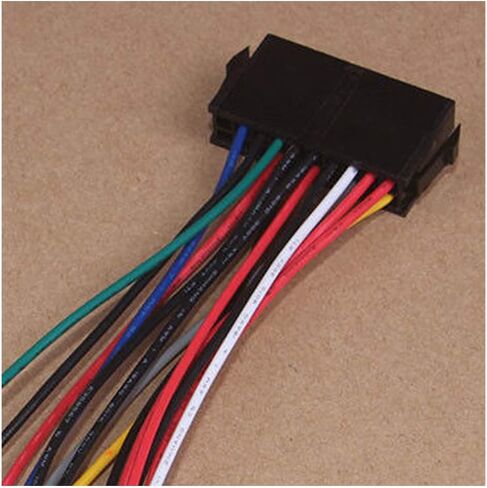 WSDMAVIS 1 Pcs ATX to at Power Supply Adapter 20Pin ATX PSU to 2-Port 6Pin at PSU Converter Power Cable Cord for 286 386 486 586 in Saudi Arabia
