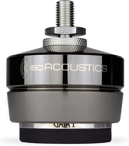 IsoAcoustics Gaia Series Isolation Feet for Speakers & Subwoofers (Gaia III, 70 lb max) – Set of 4 in Saudi Arabia