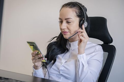 TELLUR Voice 420 Professional Headphones, ENC - Environmental Noise Cancellation, Binaural, USB, 3.5mm Jack, Type C, In Line Remote Keys for Answer, Volume and Mute Microphone, Office & CallCenter, Bk in Kuwait