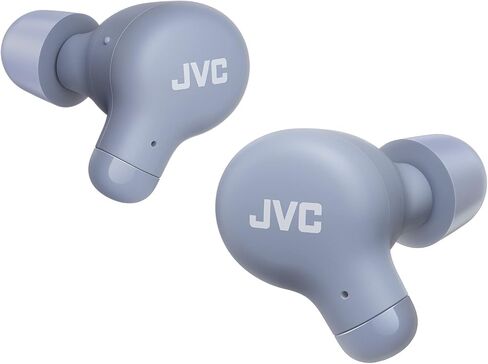 JVC New Marshmallow True Wireless Earbuds Headphones, Long Battery Life (up to 28 Hours), Sound with Neodymium Magnet Driver, Including Memory Foam Earpieces - HAA18TG (Green), Compact in Kuwait