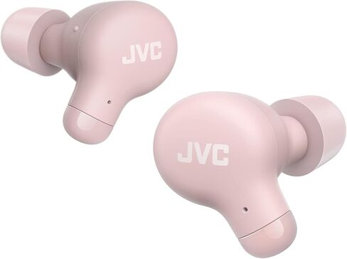 سماعات أذن JVC New Marshmallow True اللاسلكية، عمر بطارية طويل (يصل إلى 28 ساعة)، صوت مع محرك مغناطيسي نيوديميوم، بما في ذلك سماعات أذن من الإسفنج الذكي - HAA18TG (أخضر)، صغير الحجم in Saudi Arabia