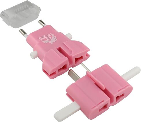 ROAD WARRIOR International Travel Plug Adapter Europe/UK/Australia/USA/India/China Does Not Convert Voltage Slim RW101CR in Kuwait