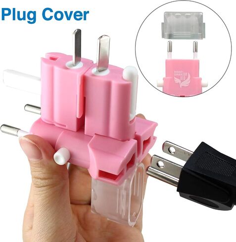 ROAD WARRIOR International Travel Plug Adapter Europe/UK/Australia/USA/India/China Does Not Convert Voltage Slim RW101CR in Kuwait