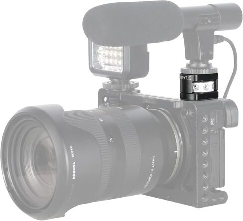 قاعدة حذاء باردة من NICEYRIG لفتحة تحديد موقع ARRI تنطبق على منصة قفص الكاميرا، مقبض علوي - 500 in Kuwait