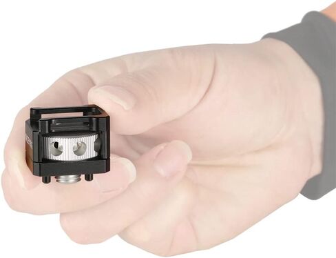 NICEYRIG Cold Shoe Base for ARRI Locating Hole Applicable for Camera Cage Rig, Top Handgrip - 500 in Saudi Arabia