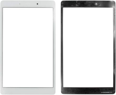 TheCoolCube Outer Front Screen Glass Lens Cover Compatible with Samsung Galaxy Tab A 8.0 Wi-Fi 2019 SM-T290 T290 (NOT INCLUDE LCD and Touch digitizer) (White) in Saudi Arabia