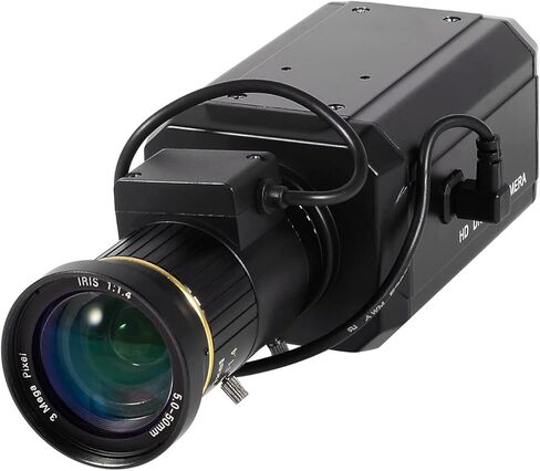 كاميرا Vanxse CCTV 2K 4MP H.265 POE WDR AI Box Bullet Netwok IP Security Camera مع عدسة متغيرة البعد البؤري 5-50 مم F1.4، فيديو IRIS تلقائي، كشف حركة السيارة البشرية، تسجيل الوجه XMEYE in Kuwait