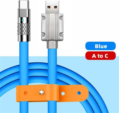 NFHK Blue USB4 Type C أنثى إلى أنثى 240 وات طاقة 40 جيجابت في الثانية بيانات 8K محول موسع فيديو للهاتف NS والكمبيوتر المحمول in Saudi Arabia