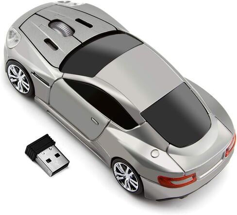 Computer Wireless Sports Car Mouse Laptop Optical Gaming Mice (Red) in Saudi Arabia