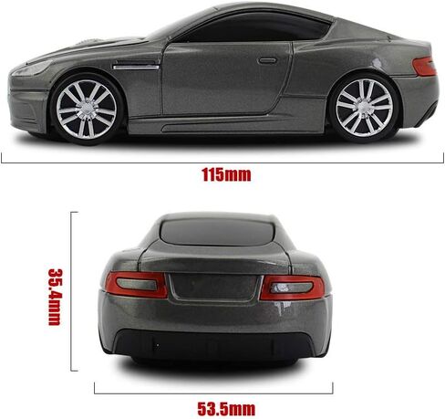 Computer Wireless Sports Car Mouse Laptop Optical Gaming Mice (Red) in Saudi Arabia