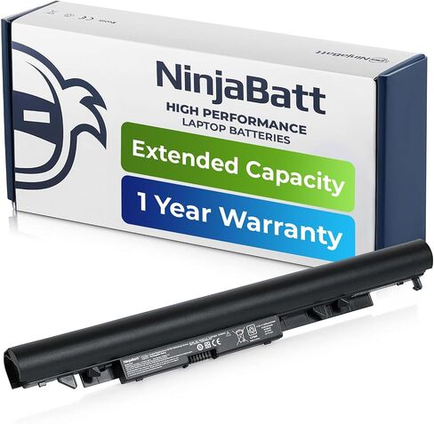 بطارية NinjaBatt لجهاز HP JC04 919700-850 JC03 15-BS015DX 15-BS113DX 15-BS115DX 15-BS060WM 15-BS013DX 15-BS070WM 17-BS049DX 17-BS011DX 250-G6 - أداء عالي [2200 مللي أمبير/14 .8v] in Saudi Arabia