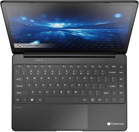 كمبيوتر محمول نحيف للغاية من Gateway، شاشة FHD IPS مقاس 14.1 بوصة، Intel 4-Core i5-1135G7 حتى 4.2 جيجا هرتز، ذاكرة الوصول العشوائي 16 جيجابايت، 512 جيجابايت SSD، ماسح بصمات الأصابع، كاميرا ويب، تم ضبطها بواسطة صوت THX، HDMI، نوع C، Win 11 Pro، أسود (GWTN) in Kuwait