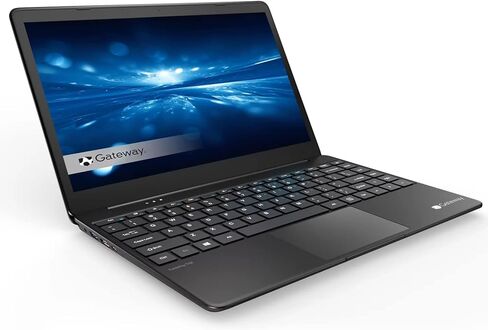 كمبيوتر محمول نحيف للغاية من Gateway، شاشة FHD IPS مقاس 14.1 بوصة، Intel 4-Core i5-1135G7 حتى 4.2 جيجا هرتز، ذاكرة الوصول العشوائي 16 جيجابايت، 512 جيجابايت SSD، ماسح بصمات الأصابع، كاميرا ويب، تم ضبطها بواسطة صوت THX، HDMI، نوع C، Win 11 Pro، أسود (GWTN) in Kuwait