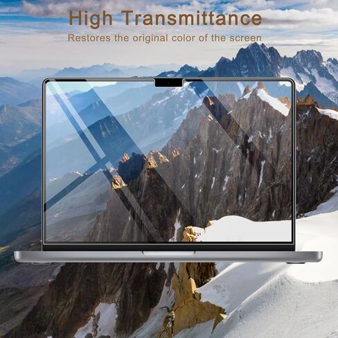 واقي شاشة عالي الدقة لجهاز MacBook Air 15.3 بوصة A2941 تم إصداره في عام 2023 مع M2 Chip 5H مقاوم للغبار ومضاد للخدش وغطاء واقٍ من PET لملحقات الكمبيوتر المحمول (عبوتان) in Kuwait