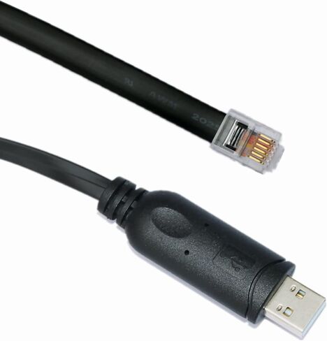 كابل وحدة التحكم التسلسلي USB RJ12 940-0144 940-0144A لـ APC PDU AP78xx، AP79xx، AP84xx، AP86xx، AP88xx، AP89xx، AP77xx، AP44xx in Saudi Arabia