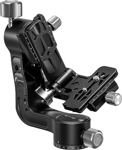 Leofoto PG-2 Gimbal Head, Foldable Tripod Head, Compact and Portable, Arca Compatible in Saudi Arabia