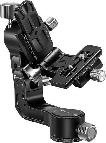 Leofoto PG-2 Gimbal Head, Foldable Tripod Head, Compact and Portable, Arca Compatible in Saudi Arabia