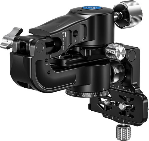 Leofoto PG-2 Gimbal Head, Foldable Tripod Head, Compact and Portable, Arca Compatible in Saudi Arabia