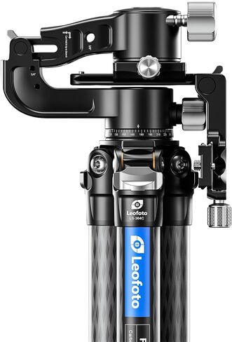 Leofoto PG-2 Gimbal Head, Foldable Tripod Head, Compact and Portable, Arca Compatible in Saudi Arabia