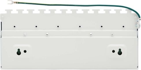 Tripp Lite 12 Port Cat6a STP Patch Panel for Wall Mount or DIN Rail, 10 Gbps, RJ45 to 110 Terminals, 568A/568B, EMI/RFI Shielding, Mounting Included, TAA Compliant, (N250-SH12-DIN6A) in Saudi Arabia