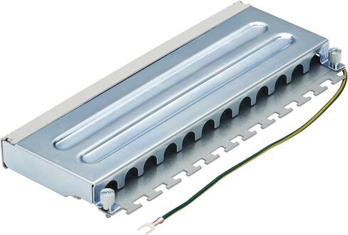Tripp Lite 12 Port Cat6a STP Patch Panel for Wall Mount or DIN Rail, 10 Gbps, RJ45 to 110 Terminals, 568A/568B, EMI/RFI Shielding, Mounting Included, TAA Compliant, (N250-SH12-DIN6A) in Saudi Arabia