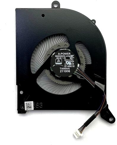 CPU+GPU Cooling Fan Replacement for MSI Stealth GS66 WS66 11UG 11UE 11UH 11UMT 11UKT, Creator 15 OLED MS-16V4 BS5005HS-U4Q(16V4-CPU) BS5005HS-U3J(16V4-G-CW) (Does Not fit Intel 10th Gen CPU Version) in Saudi Arabia