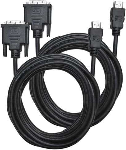 تقنية الدخول المباشر وصلة واحدة HDMI إلى DVI كابل 10 feet in Kuwait