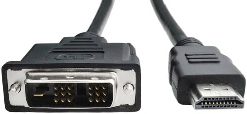 تقنية الدخول المباشر وصلة واحدة HDMI إلى DVI كابل 10 feet in Kuwait