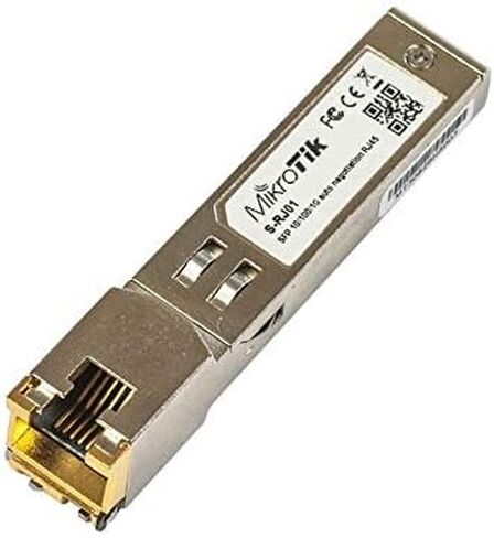 وحدة Mikrotik S-RJ01 1.25 جيجابت في الثانية RJ45 SFP النحاسية in Saudi Arabia
