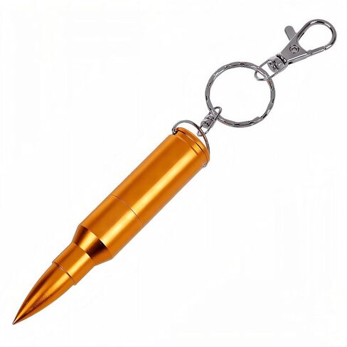 64GB Metal Shining Bullet USB Flash Drive Memory Stick with Keychain,Bronze in Kuwait