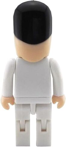 Aneew Pendrive 32GB شعر أسود رجل طبيب جراح روبوت USB محرك فلاش ذاكرة عصا U القرص in Kuwait