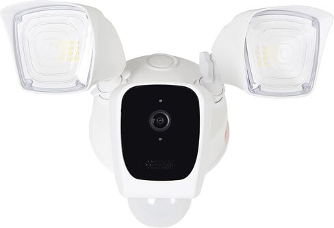 Array by Hampton - Wireless Outdoor HD Security Flood Light with Camera – Weather Resistant Smart Motion Activated 1080P Camera, Two Way Audio, Night Vision, and 270 Degree Motion Detection Angle in Saudi Arabia