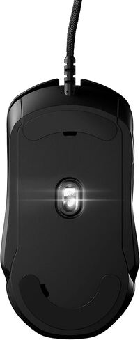 ماوس الألعاب SteelSeries Prime FPS - مستشعر بصري TrueMove Pro 18,000 CPI - 5 أزرار قابلة للبرمجة - مفاتيح بصرية مغناطيسية - إضاءة RGB بريزم الرائعة - أسود (متجدد) in Saudi Arabia