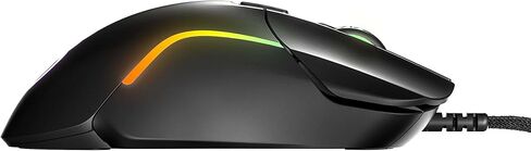 ماوس الألعاب SteelSeries Prime FPS - مستشعر بصري TrueMove Pro 18,000 CPI - 5 أزرار قابلة للبرمجة - مفاتيح بصرية مغناطيسية - إضاءة RGB بريزم الرائعة - أسود (متجدد) in Saudi Arabia