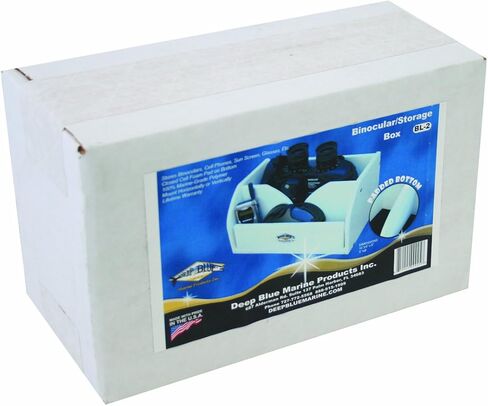 علبة تخزين ثنائية كبيرة باللون الأزرق الداكن مع جزء سفلي مبطن in Kuwait