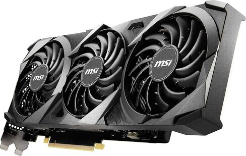 MSI Gaming GeForce RTX 3070 LHR 8GB GDRR6 256-Bit HDMI/DP Nvlink Triple Torx Fan 3 Ampere Architecture OC بطاقة جرافيكس (RTX 3070 Ventus 3X 8G OC LHR) in Saudi Arabia