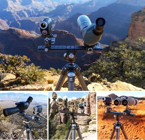 LEOFOTO FDM-03 طقم السكك الحديدية مجهر Rangefinder | الطول: 320 ملم in Saudi Arabia