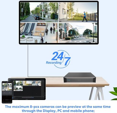 كاميرا Brillcam Ultra HD 4K للأمن في الهواء الطلق، وكاميرا Bullet PoE IP بدقة 8 ميجابكسل مع رؤية ليلية، وكاميرا عدسة 2.8 مم لأمن المنزل، والكشف الذكي عن الإنسان، وبطاقة SD صغيرة بسعة تصل إلى 256 جيجابايت، ومقاومة للماء IP67 in Kuwait