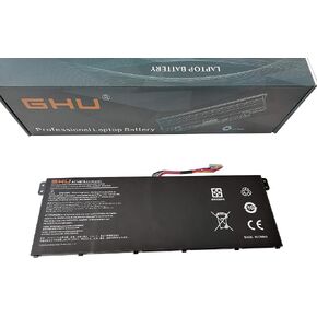 GHU New AC14B18J Battery Compatible with Acer Aspire E3-111 E3-112 E3-112M ES1-511 ES1-512 V3-111 V5-122 V5-132 Replacement for Chromebook 11 CB3-111 13 CB5-311 15 C910 [11.4V 36Wh AC14B18J] in Kuwait