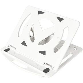 360° Rotatable丨Foldable丨7 Adjustable Hight Angles Laptop Stand, Portable Computer Riser for Desk with Phone Stand & Heat-Vent, Ergonomic Tablet Elevator,Notebook Holder Mount for 10-15.6'' Device in Kuwait