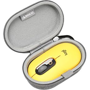 RLSOCO Carrying Case for Logitech Pebble Mouse 2 M350s Slim/POP/Pebble Bluetooth Wireless Mouse with Keychain - Purple (Case Only) in Saudi Arabia