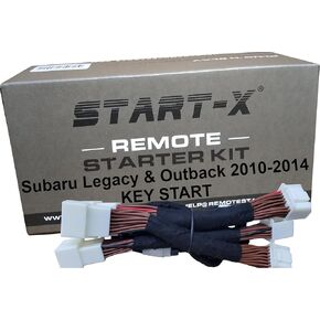 Start-X Remote Starter Kit for Subaru Legacy and Outback 2010-2014 Key Start || Lock 3X to Remote Start || Plug N Play || 2010 2011 2012 2013 2014 in Kuwait