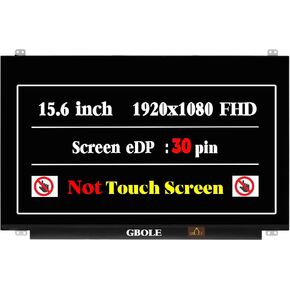 جبول شاشة بديلة جديدة لجهاز ديل انسبيرون 15 3000 سلسلة 28H80 028H80 15.6 انش LCD LED لوحة محول رقمي 30 دبوس FHD 1920x1080 (شاشة بدون لمس) in Kuwait