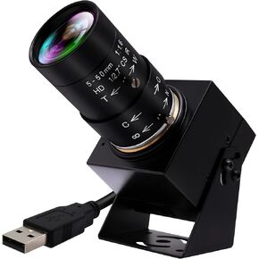 8MP 4K USB Camera, 2.8-12mm 4X Optical Manual Zoom Lens, 2160P Webcam, Plug and Play for OpenCV, Video Conference, Laptop, Raspberry Pi, Jetson Nano, Mac OS in Kuwait