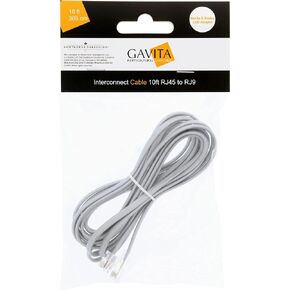Gavita E-Series LED Adapter Interconnect Cable, 10 ft., RJ45 to RJ9,White in Saudi Arabia
