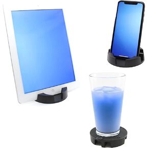 CordaRoy's PUK Drink Coaster & Device Prop Holder for Phones and Tablets, White, Set of 3 in Saudi Arabia