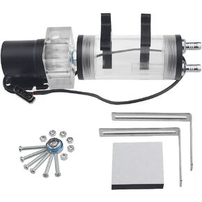 600L/H 19W DC12V CPU Cooling Heat Exchanger Water Pump Tank 117 ml CO2 Cooler in Kuwait