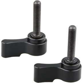 CAMVATE M5 Male Threading（22.5mm Long） Rotating Knob Adjustable Thumb Lever Screw (Black) - 1511 in Saudi Arabia